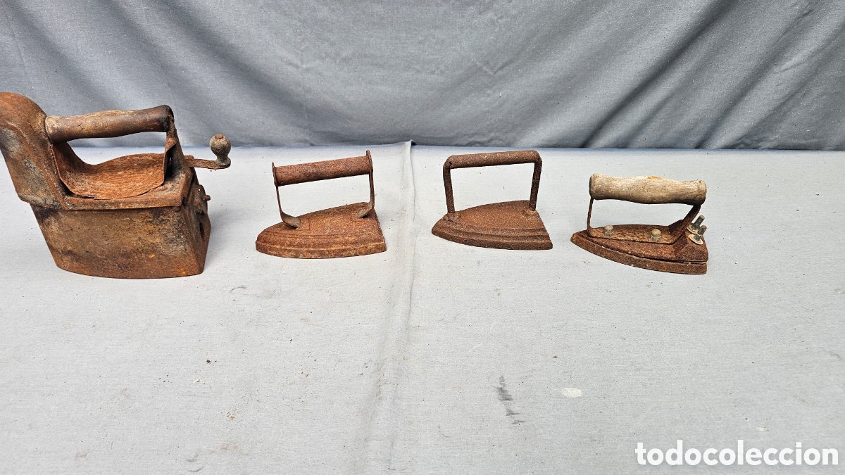 Antig&uuml;edades: Lote d3 planchas antiguas varias