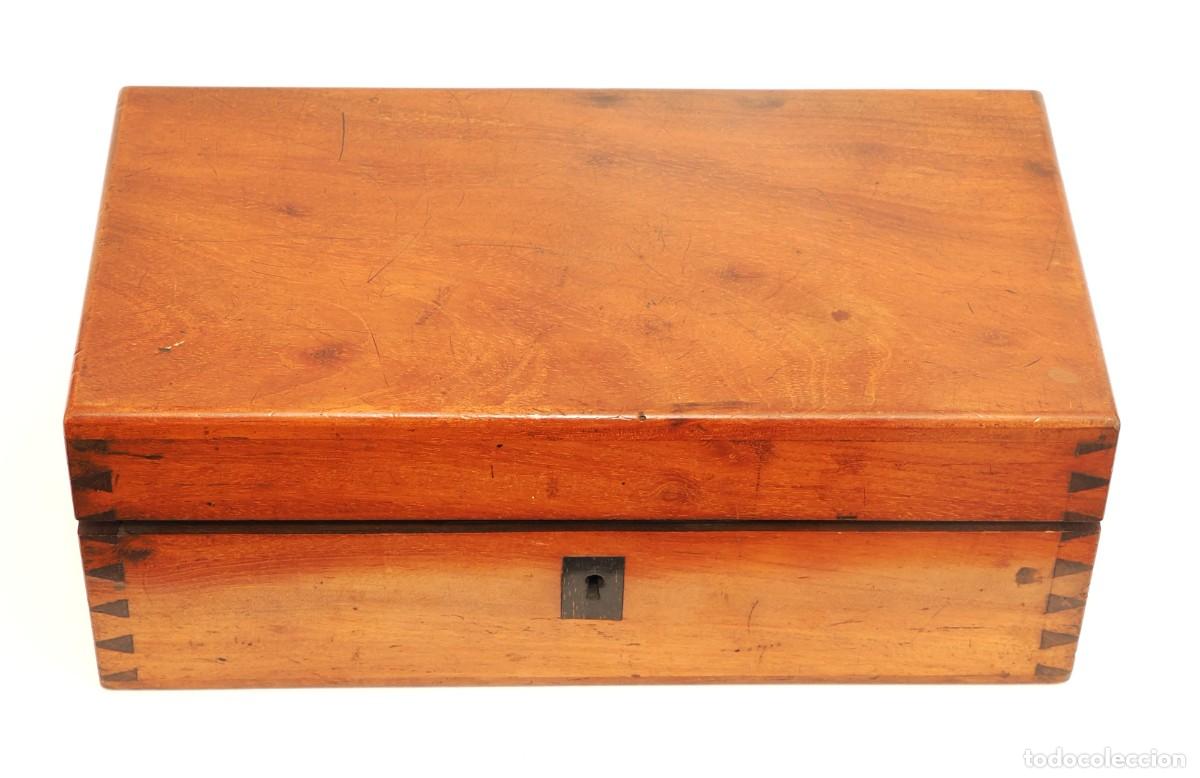 Antig&uuml;edades: Microscopio antiguo franc&eacute;s Hartnack (c.1866) - Foto 13