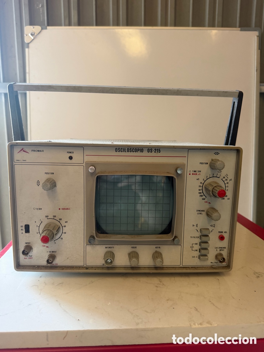 Antig&uuml;edades: OSCILOSCOPIO PROMAX OS-215 - PARA REPARAR / PIEZAS
