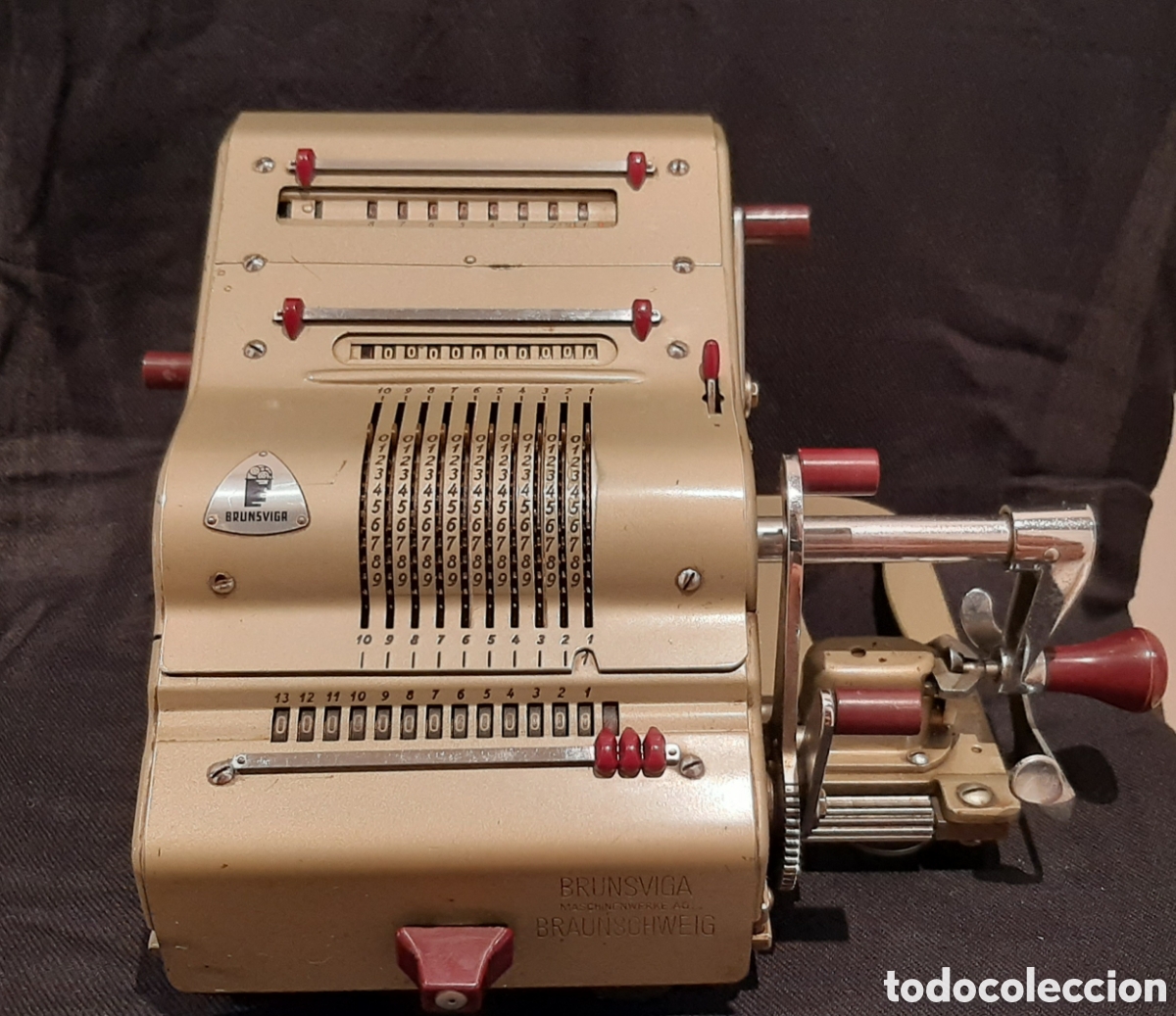 Antig&uuml;edades: Antigua calculadora Brunsviga - Foto 10