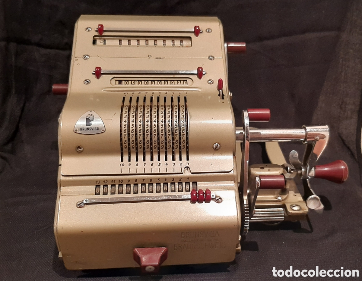Antig&uuml;edades: Antigua calculadora Brunsviga - Foto 1