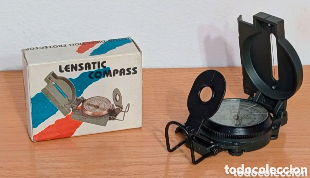Antig&uuml;edades: Brujula Profesional LENSATIC COMPASS - Foto 4