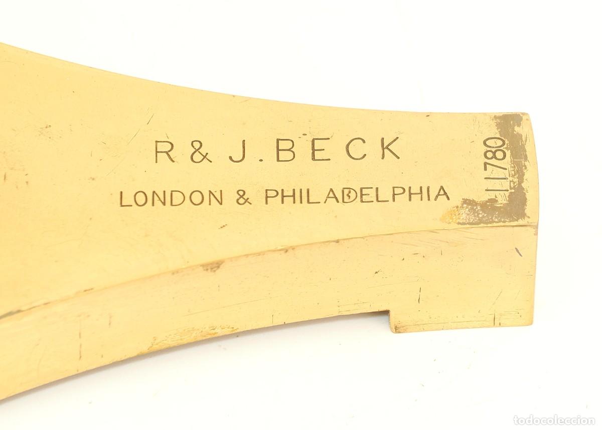 Antig&uuml;edades: Microscopio antiguo R&J Beck (1882) - Foto 5