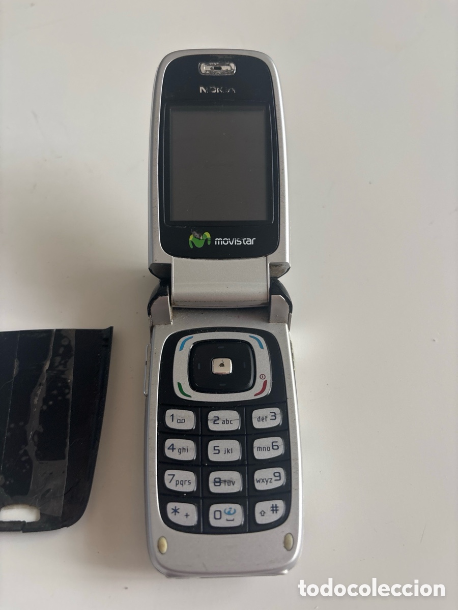 Tel&eacute;fonos: Nokia 6103 RM-161 Movistar m&oacute;vil vintage concha