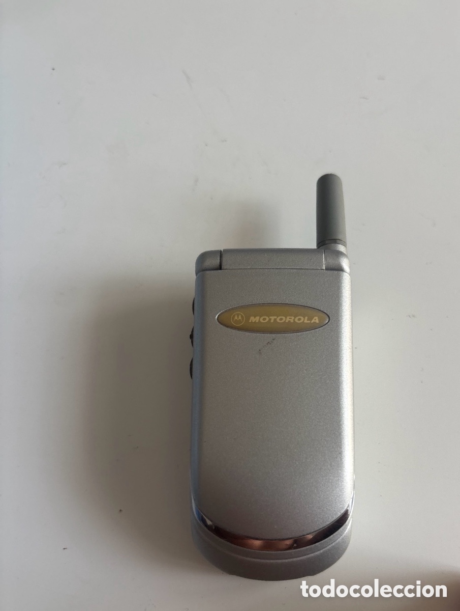 Tel&eacute;fonos: Motorola V50 Movistar vintage funcionando + funda original