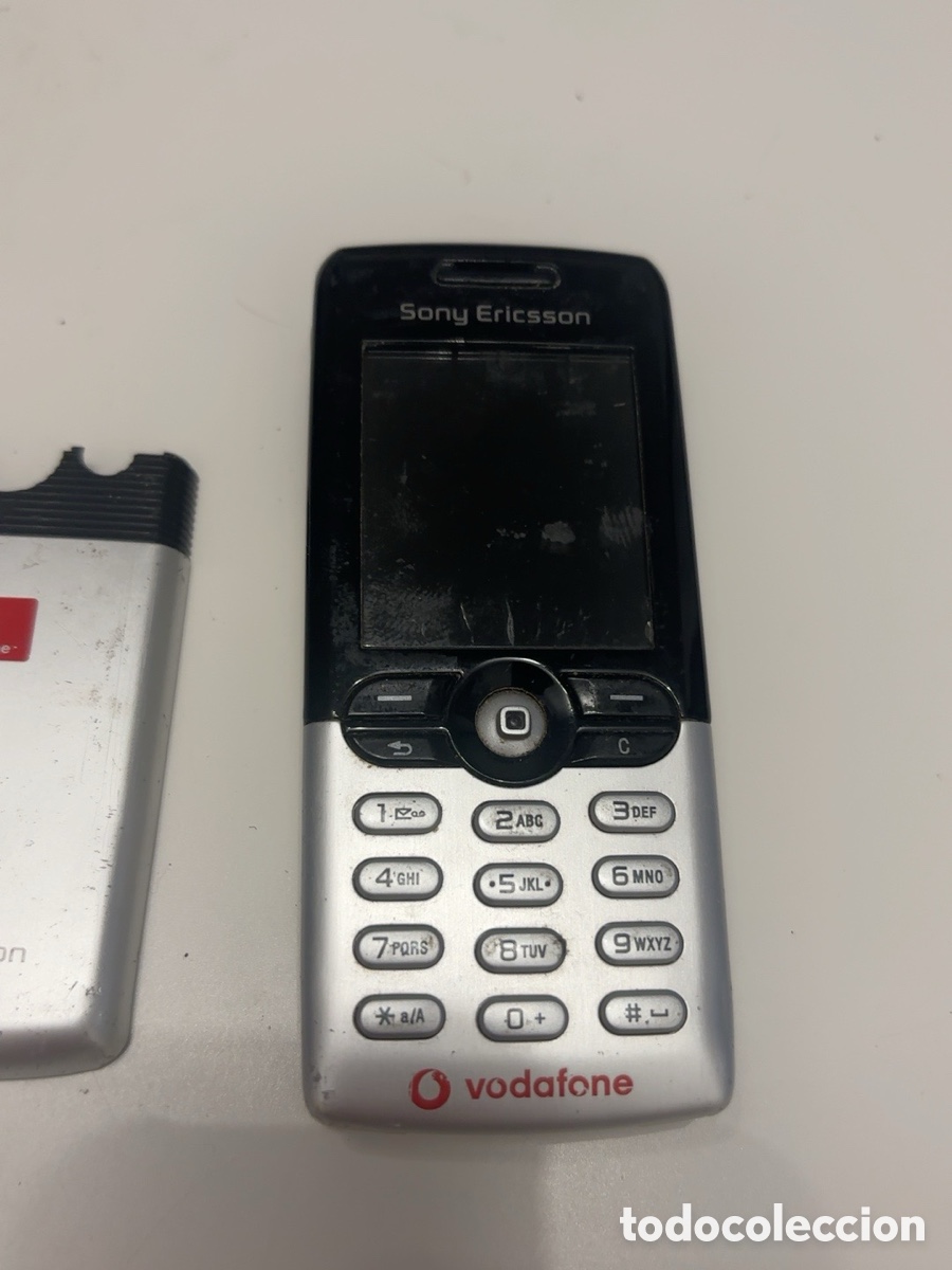 Tel&eacute;fonos: Sony Ericsson T610 Vodafone vintage sin bater&iacute;a
