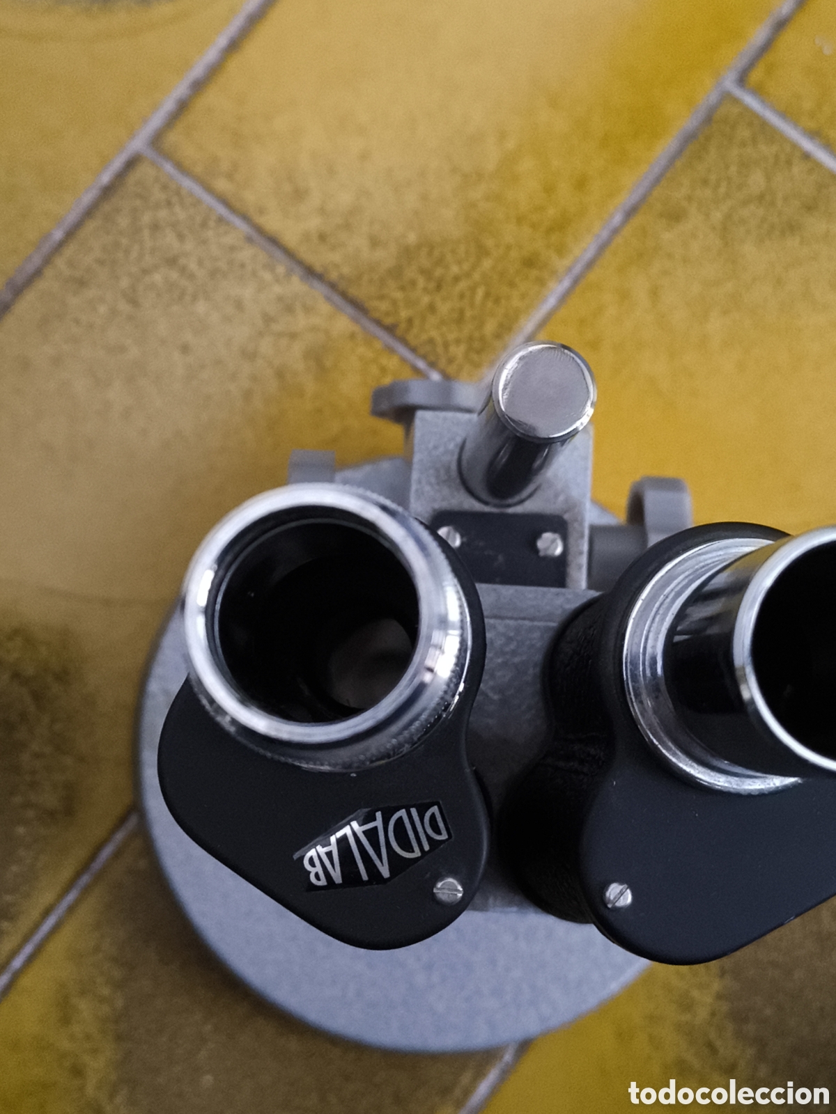 Antig&uuml;edades: Microscopio binocular vintage antiguo 70s Didalab - Foto 28