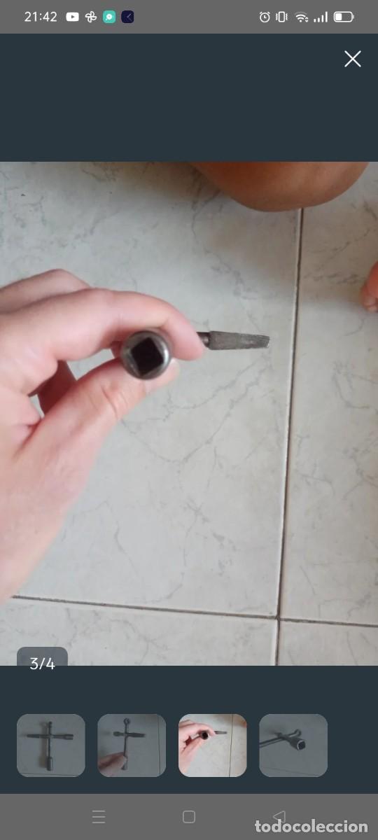 Antig&uuml;edades: Llave compartimentos wagon lits - Foto 4