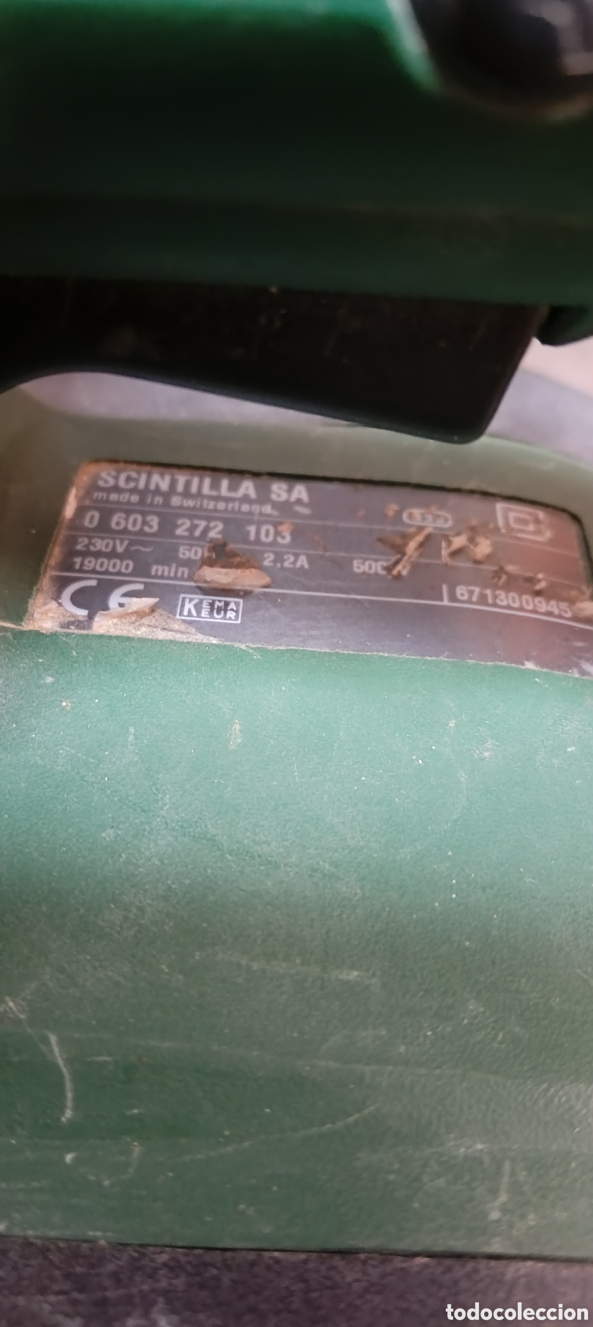 Antig&uuml;edades: Cepillo el&eacute;ctrico Bosch - Foto 3