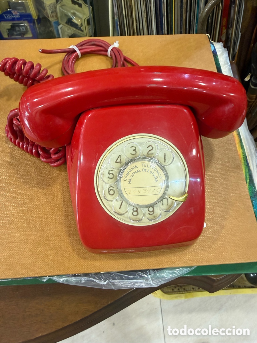 Tel&eacute;fonos: Bonito tel&eacute;fono citesa, rojo