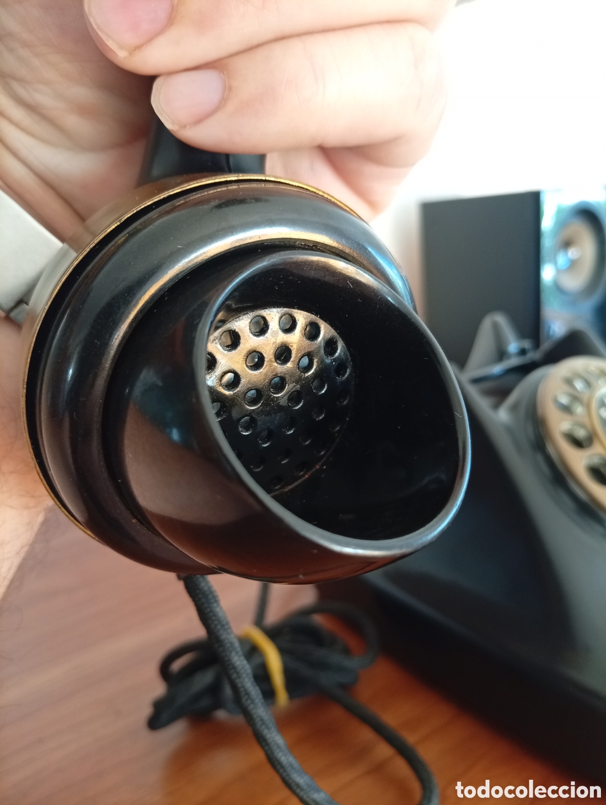 Tel&eacute;fonos: Tel&eacute;fono Antiguo Baquelita - Foto 4