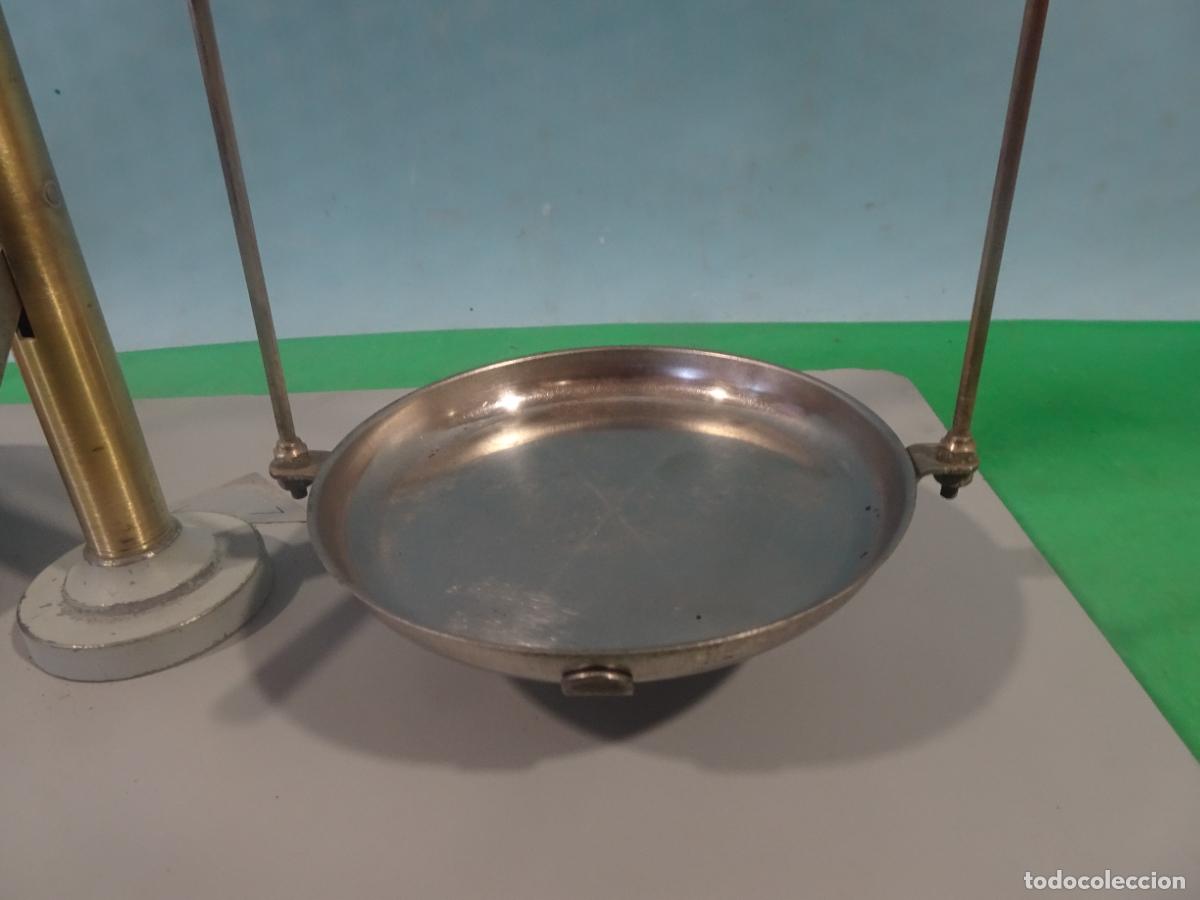 Antig&uuml;edades: BALANZA CON JUEGO DE PESAS - Foto 3