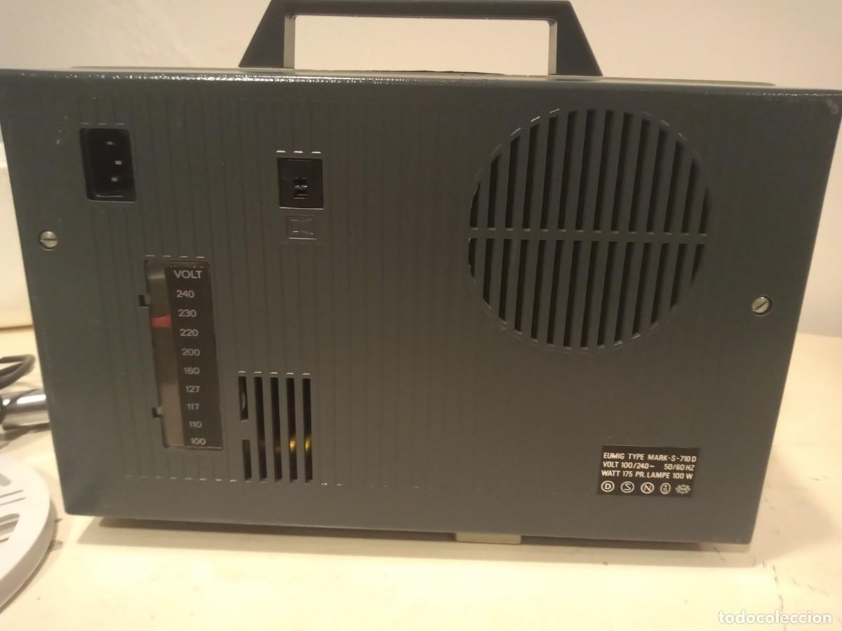 Antig&uuml;edades: PROYECTOR SUPER 8 EUMIG MARK S 710 D CAJA MANUAL - Foto 4