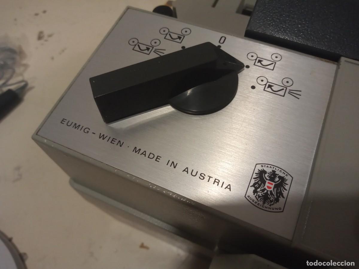 Antig&uuml;edades: PROYECTOR SUPER 8 EUMIG MARK S 710 D CAJA MANUAL - Foto 6