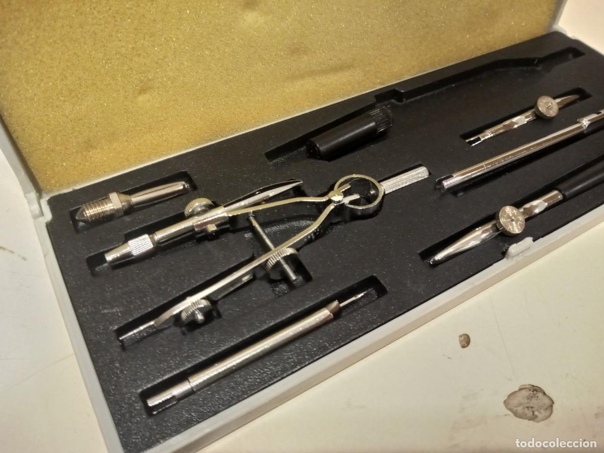 Antig&uuml;edades: ESTUCHE COMPASES TECNICOS PRECISION FLEX B - Foto 1