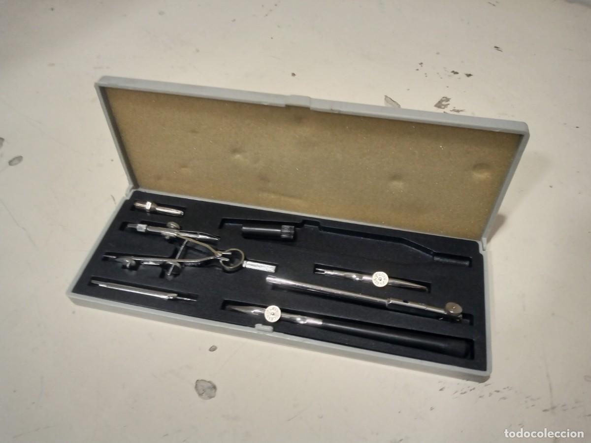 Antig&uuml;edades: ESTUCHE COMPASES TECNICOS PRECISION FLEX B - Foto 3