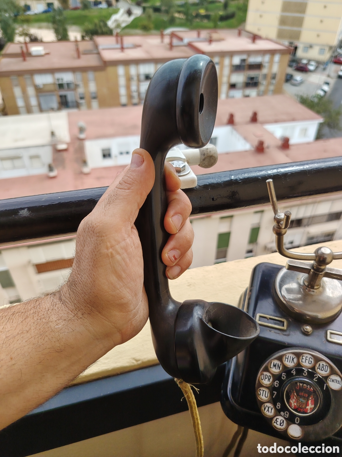 Tel&eacute;fonos: ANTIGUO TEL&Eacute;FONO DAN&Eacute;S 1930 - Foto 7