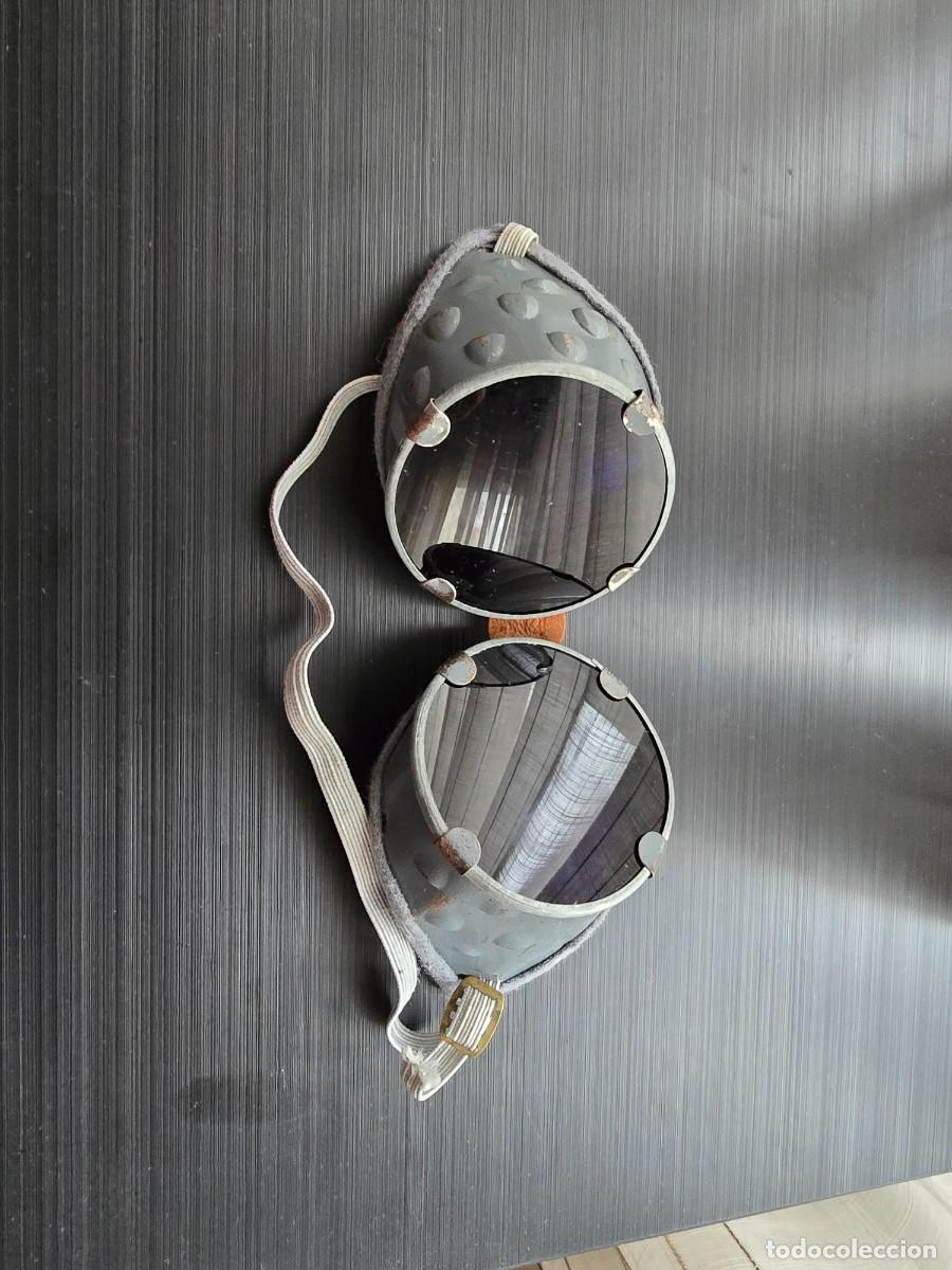 Antig&uuml;edades: gafas vintage soldador soplete taller metal soldadura metalica fp formacion profesional metalurgia