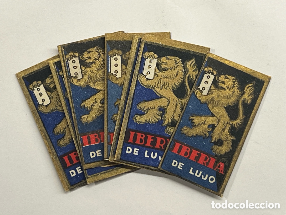 Antig&uuml;edades: (7) Hoja de Afeitar IBERIA DE LUJO - Fabricaci&oacute;n Espa&ntilde;ola - Sin abrir (Contiene cuchilla)