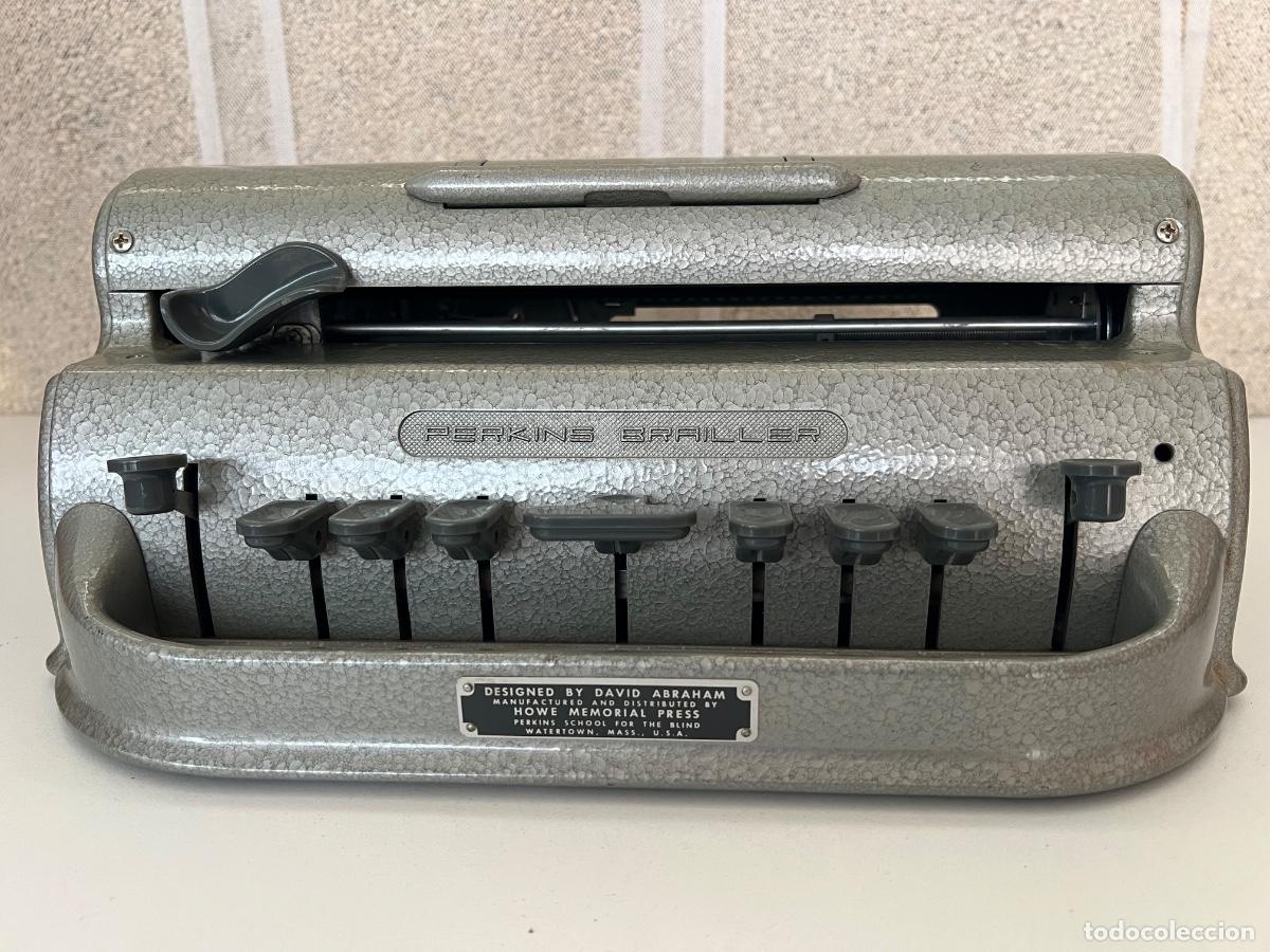 Antig&uuml;edades: MAQUINA DE ESCRIBIR INVIDENTES SISTEMA BRAILLE PERKINS BRAILLER