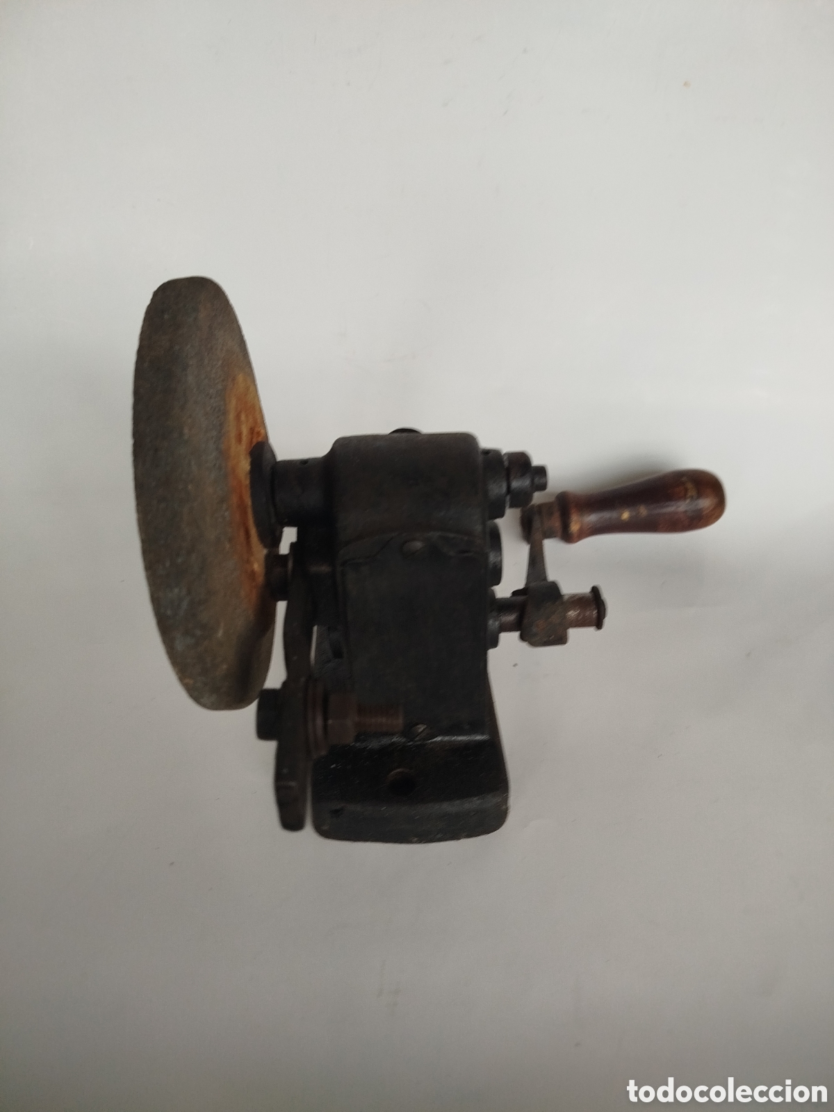 Antig&uuml;edades: PIEDRA DE AFILAR MANUAL - Foto 4