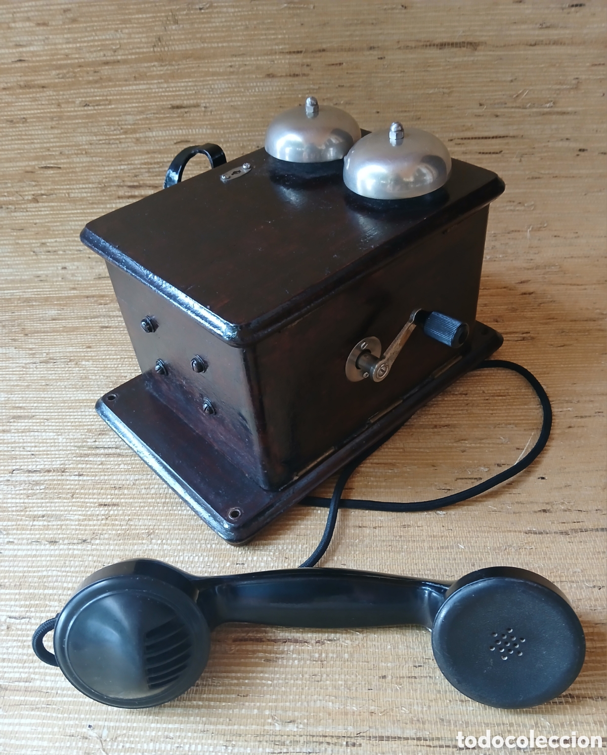 Tel&eacute;fonos: Telefono pared Magneto a&ntilde;os 30