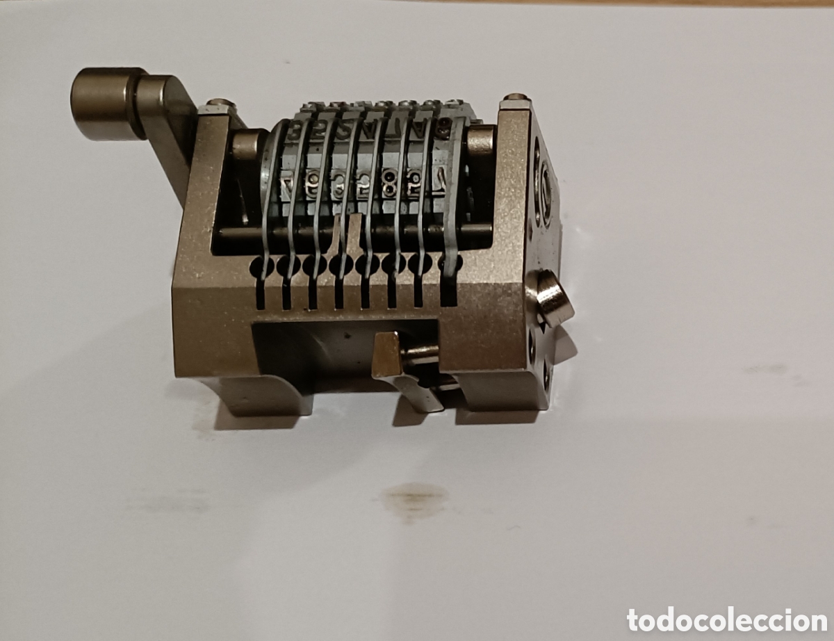 Antig&uuml;edades: Dos 2 Numeradoras imprenta marca Zacares (imprenta/Vintage)