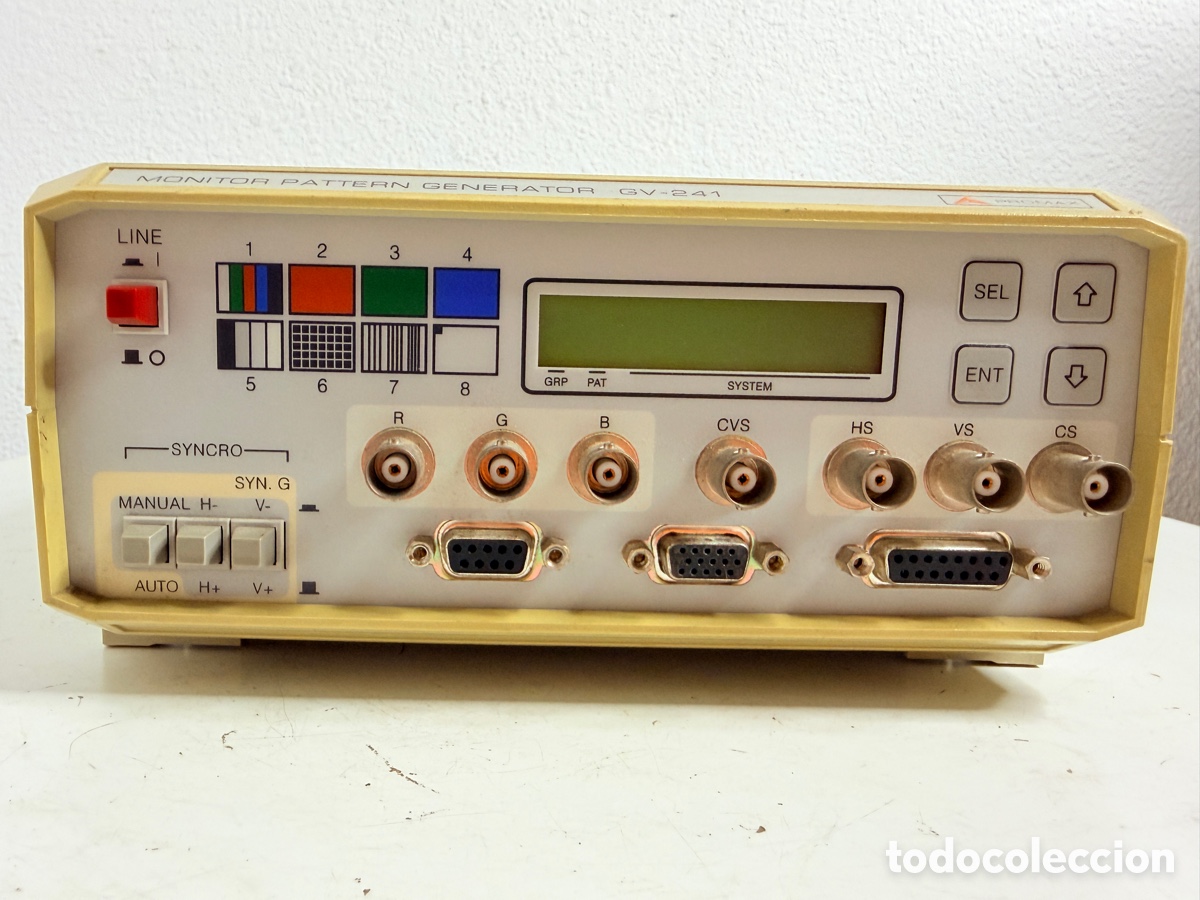 Antig&uuml;edades: Promax Monitor Pattern Generator GV-241 Sin Comprobar