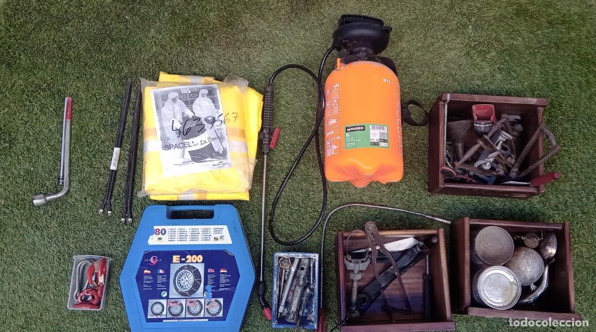 Antig&uuml;edades: A elegir: Herramientas,cadenas vehiculo,ensulfatador,ganchos