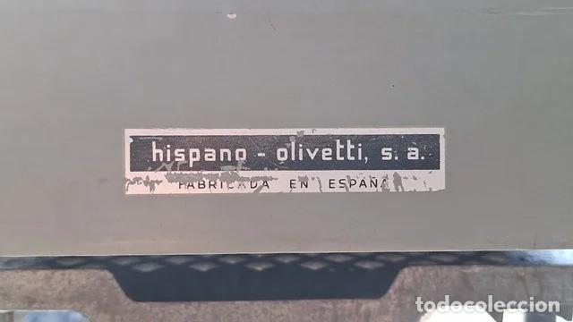 Antig&uuml;edades: Hispano Olivetti Lexicon 80 ****Carro 67,00 cm **** - Foto 4