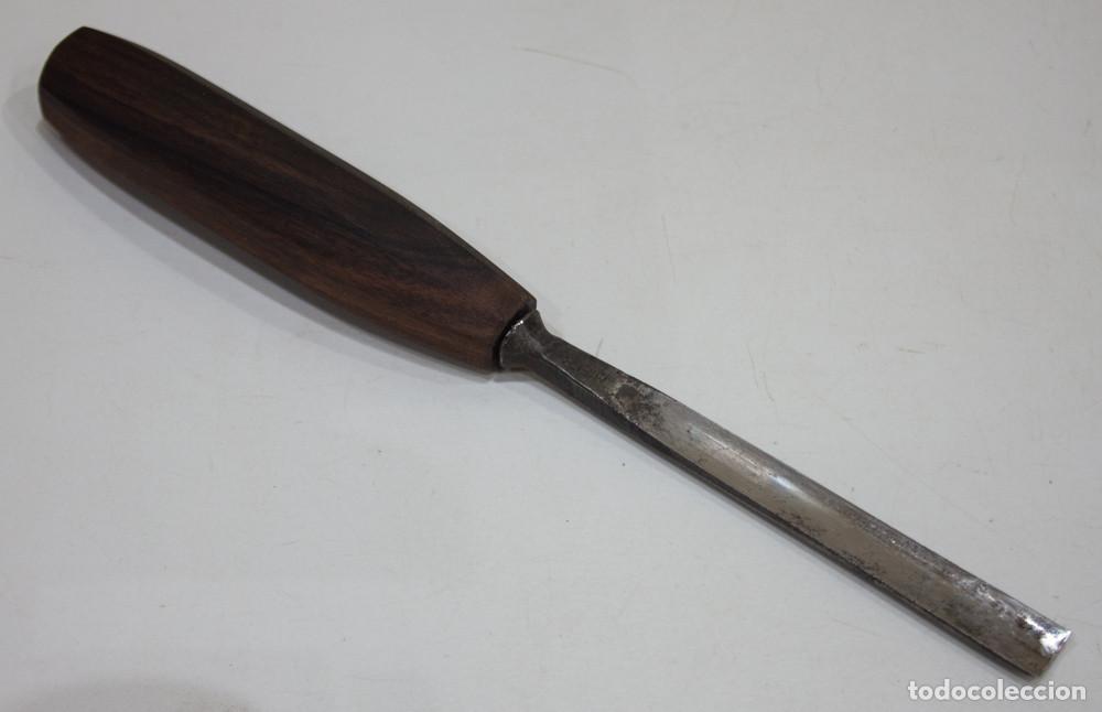 Antig&uuml;edades: GUBIA DE TALLA MIFER N&ordm; 74. ANCHO DE CORTE DE 12 MMS. A&Ntilde;OS 80.