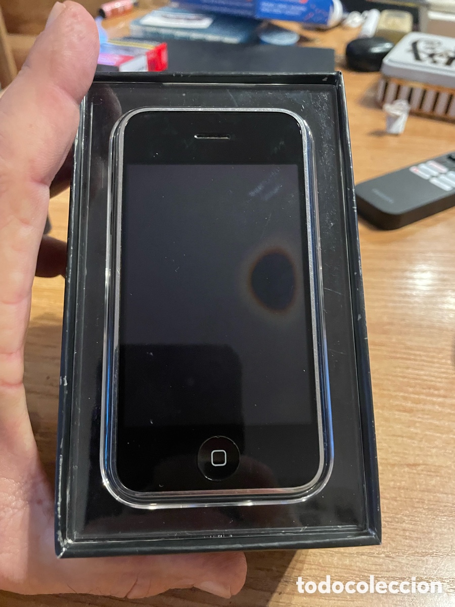Tel&eacute;fonos: Apple iPhone original A1203 8GB con caja y accesorios - Foto 2