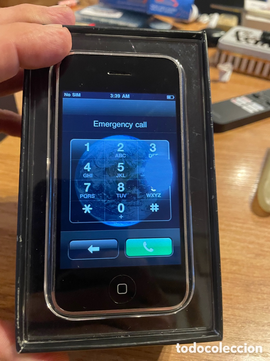 Tel&eacute;fonos: Apple iPhone original A1203 8GB con caja y accesorios - Foto 4