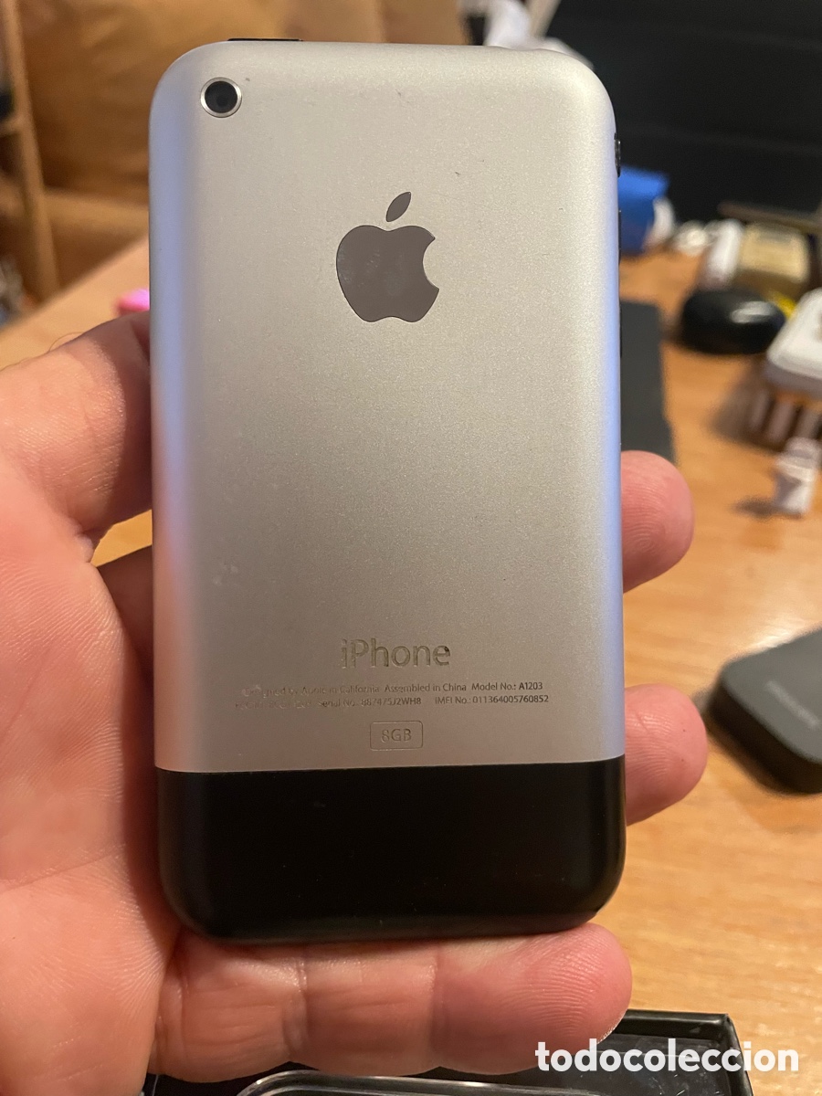 Tel&eacute;fonos: Apple iPhone original A1203 8GB con caja y accesorios - Foto 5