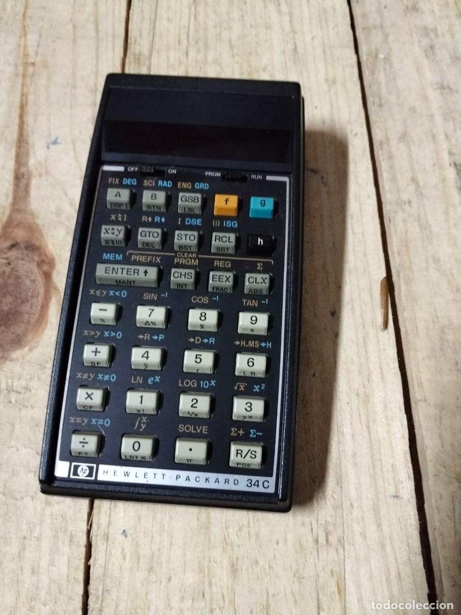 Antig&uuml;edades: Calculadora cient&iacute;fica Hewlett-Packard 34C, HP-34C. - Foto 1