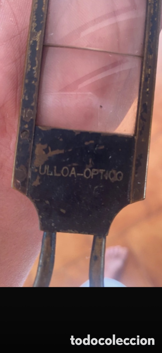 Antig&uuml;edades: Barra prisma oftalmolog&iacute;a vintage - Foto 2