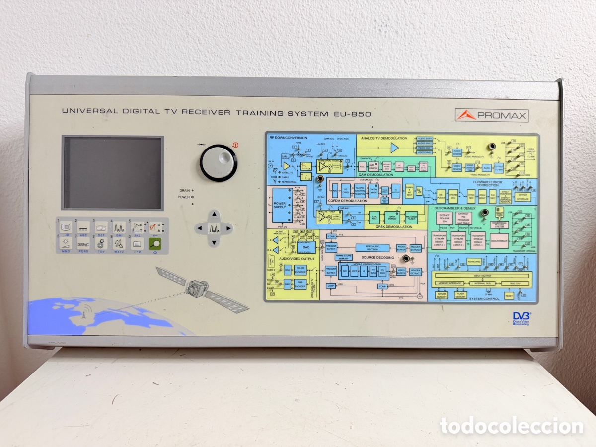 Antig&uuml;edades: TRAINING SYSTEM DIGITAL TV RECEIVER PROMAX EU-850