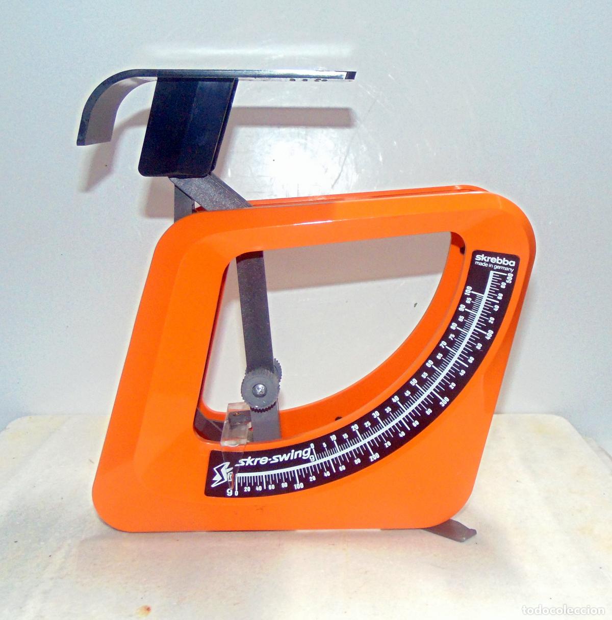 Antig&uuml;edades: PESACARTAS A&Ntilde;OS 70-80, SKRE-SWING, ALTURA 22,5CM, SIN USO, SKREBBA MADE IN GERMAY