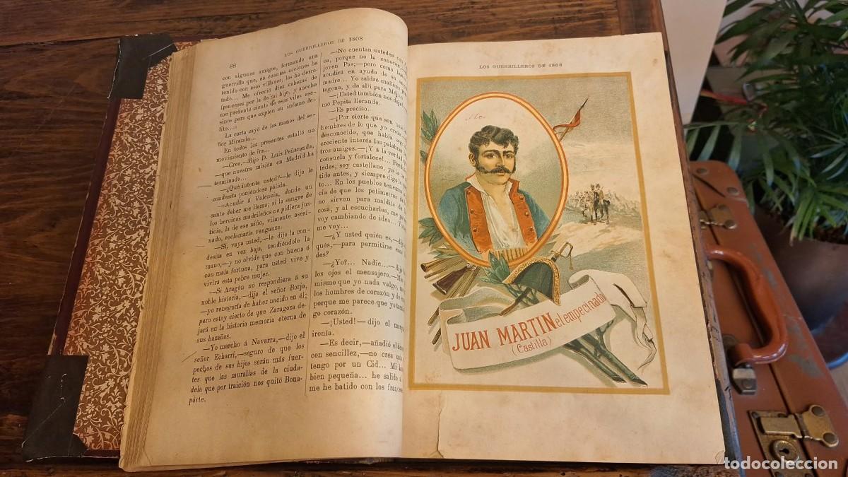 Antig&uuml;edades: Los GUERRILLEROS de 1808 Tomo I. // E. RODRIGUEZ-SOLIS - Foto 3
