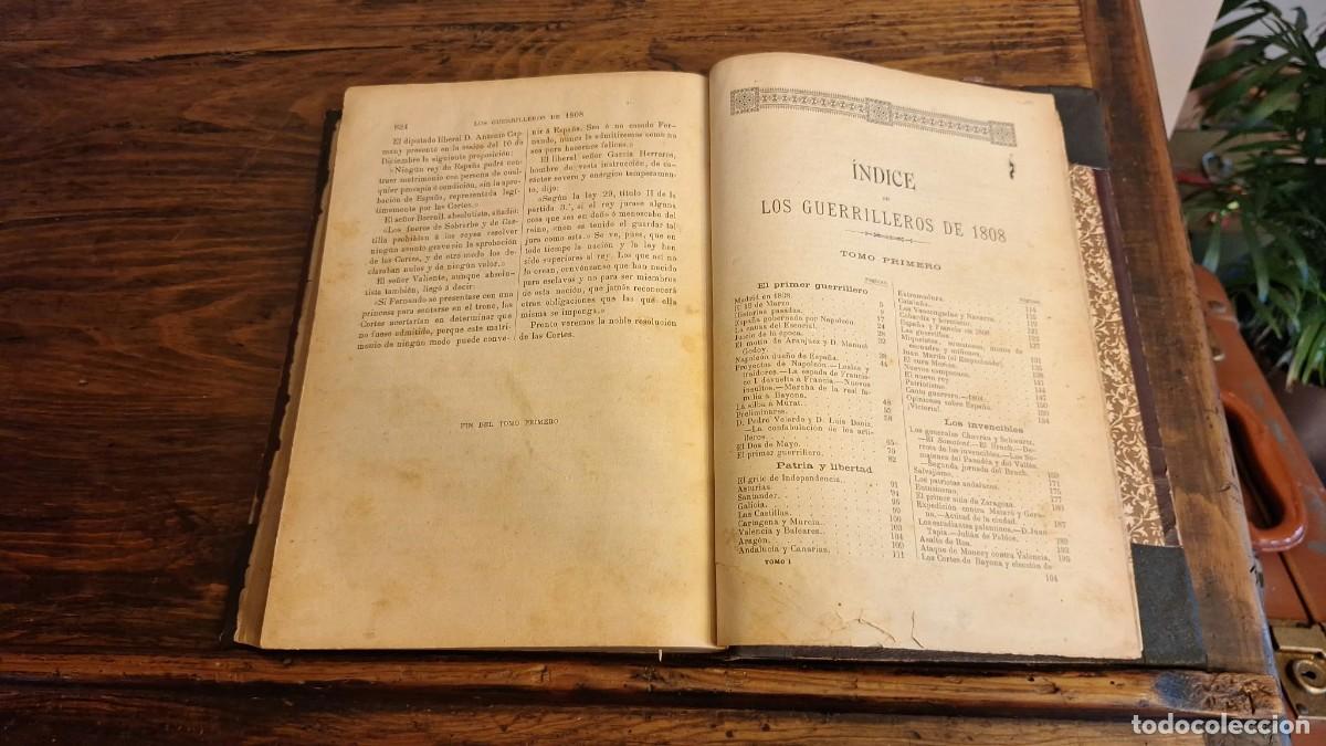 Antig&uuml;edades: Los GUERRILLEROS de 1808 Tomo I. // E. RODRIGUEZ-SOLIS - Foto 5