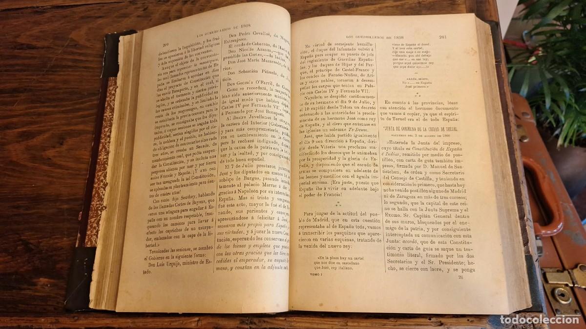 Antig&uuml;edades: Los GUERRILLEROS de 1808 Tomo I. // E. RODRIGUEZ-SOLIS - Foto 9