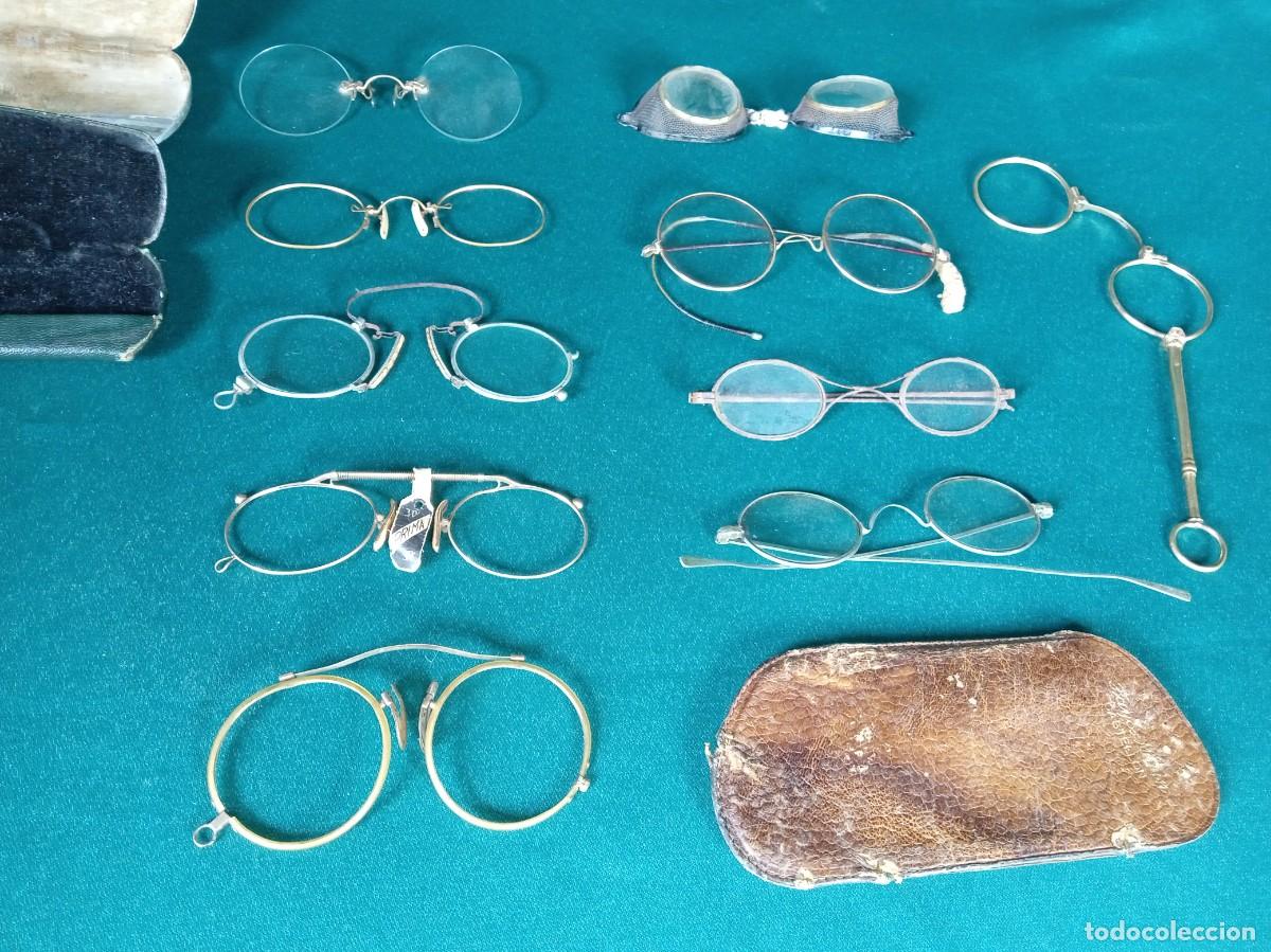 Antig&uuml;edades: Colecci&oacute;n de antiguas GAFAS, IMPERTINENTES.