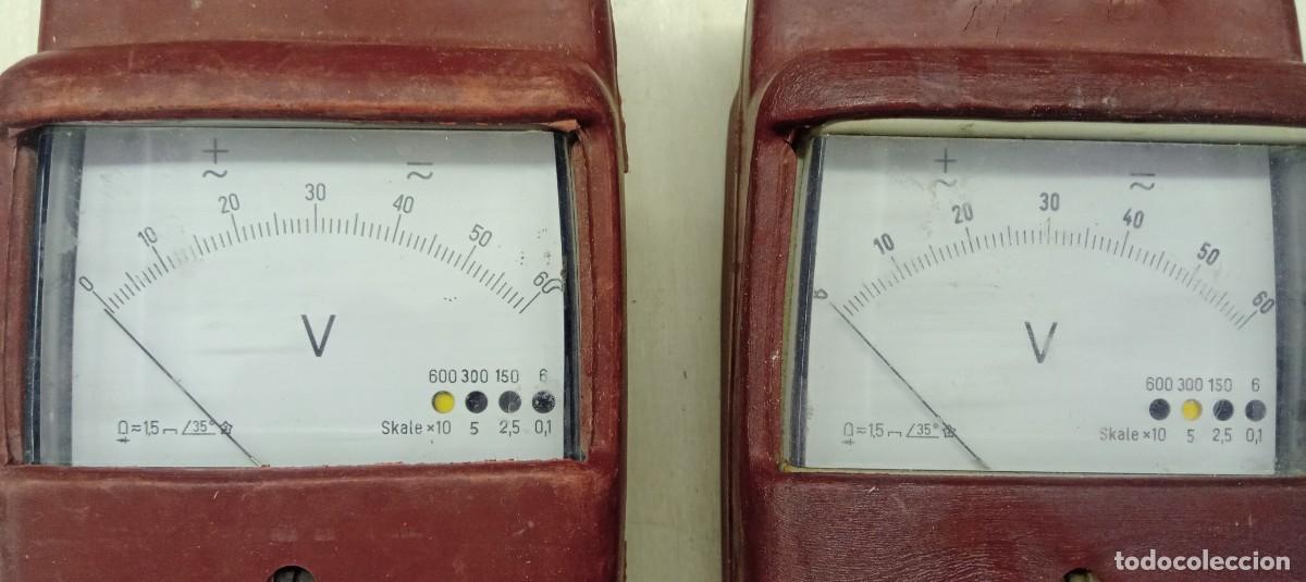 Antig&uuml;edades: Voltimetros a&ntilde;os 80 Gossen Panvolt - Foto 2