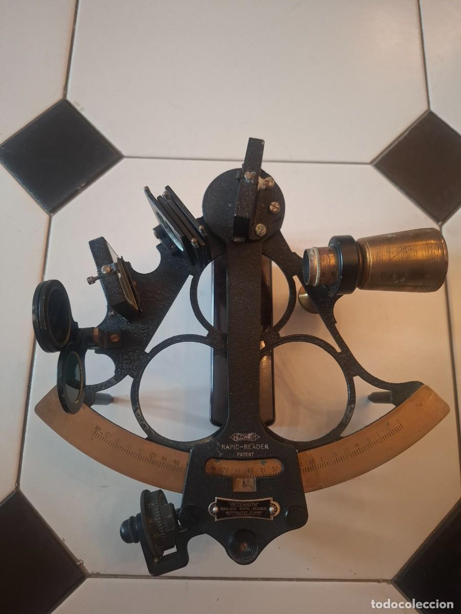 Antig&uuml;edades: Sextante n&aacute;utico Hezzanith - Foto 1