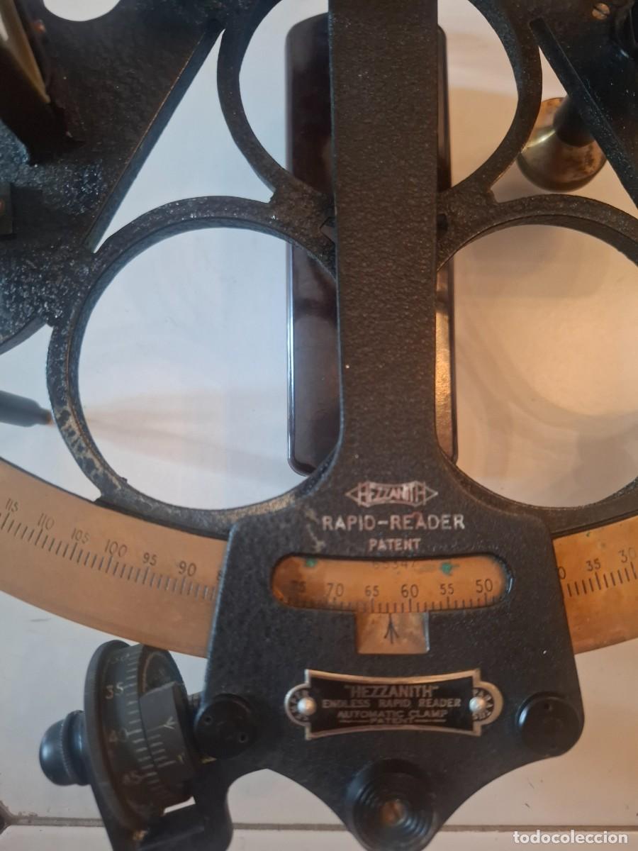 Antig&uuml;edades: Sextante n&aacute;utico Hezzanith - Foto 2