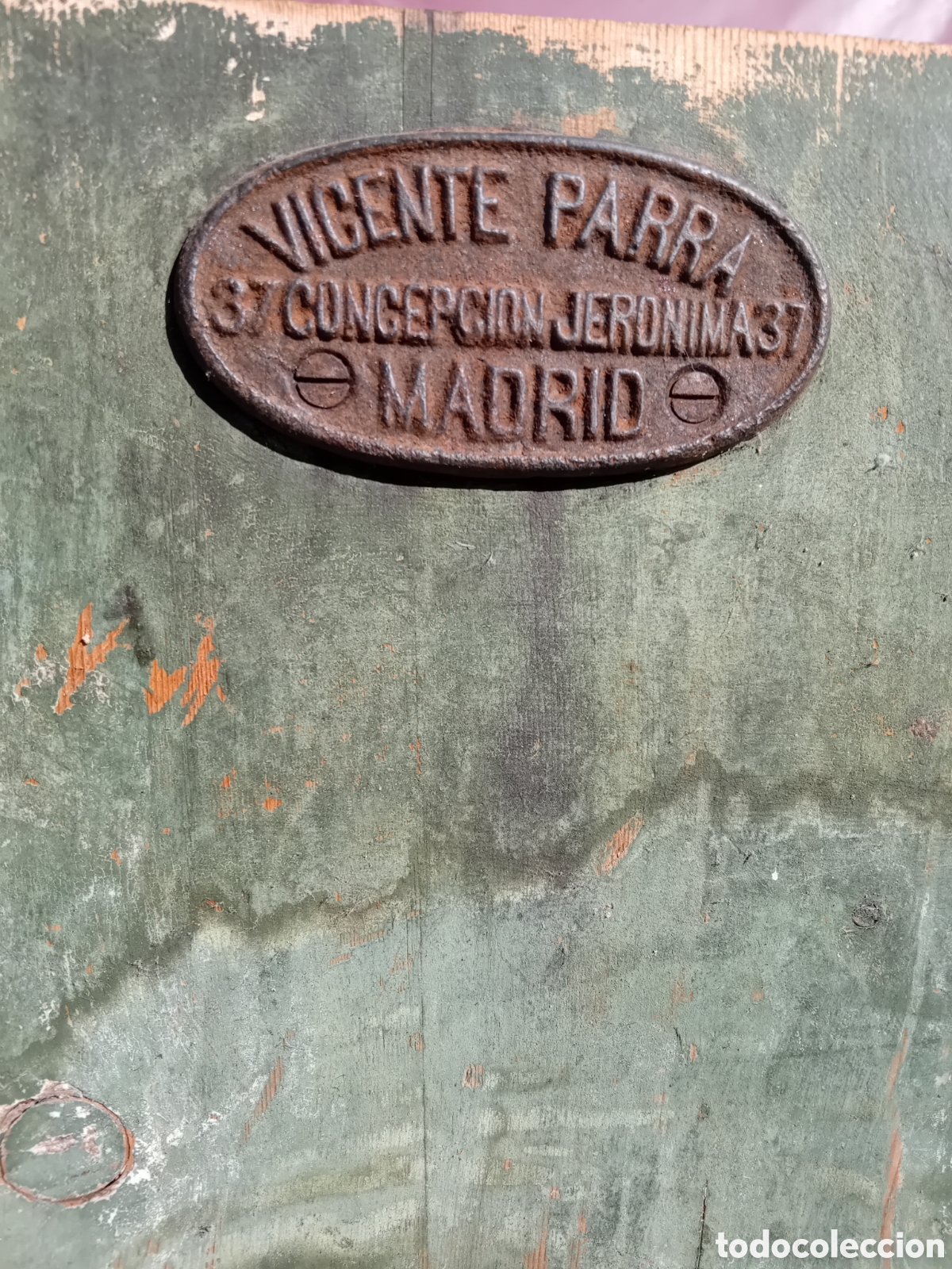 Antig&uuml;edades: Antigua b&aacute;scula de pesaje. - Foto 7