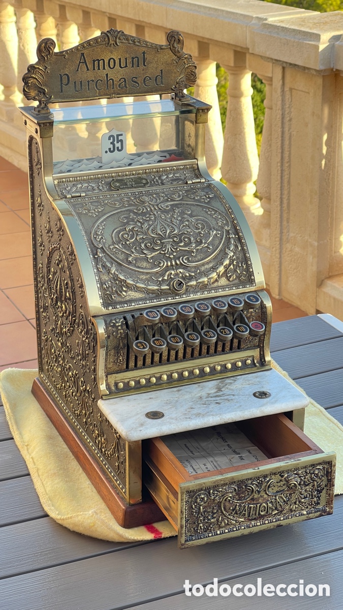 Antig&uuml;edades: Caja registradora National modelo 313 - Foto 3