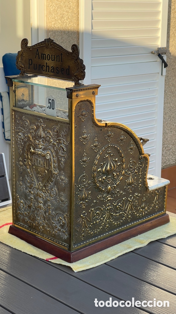 Antig&uuml;edades: Caja registradora National modelo 313 - Foto 5