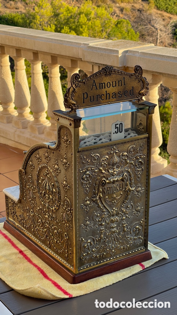 Antig&uuml;edades: Caja registradora National modelo 313 - Foto 7
