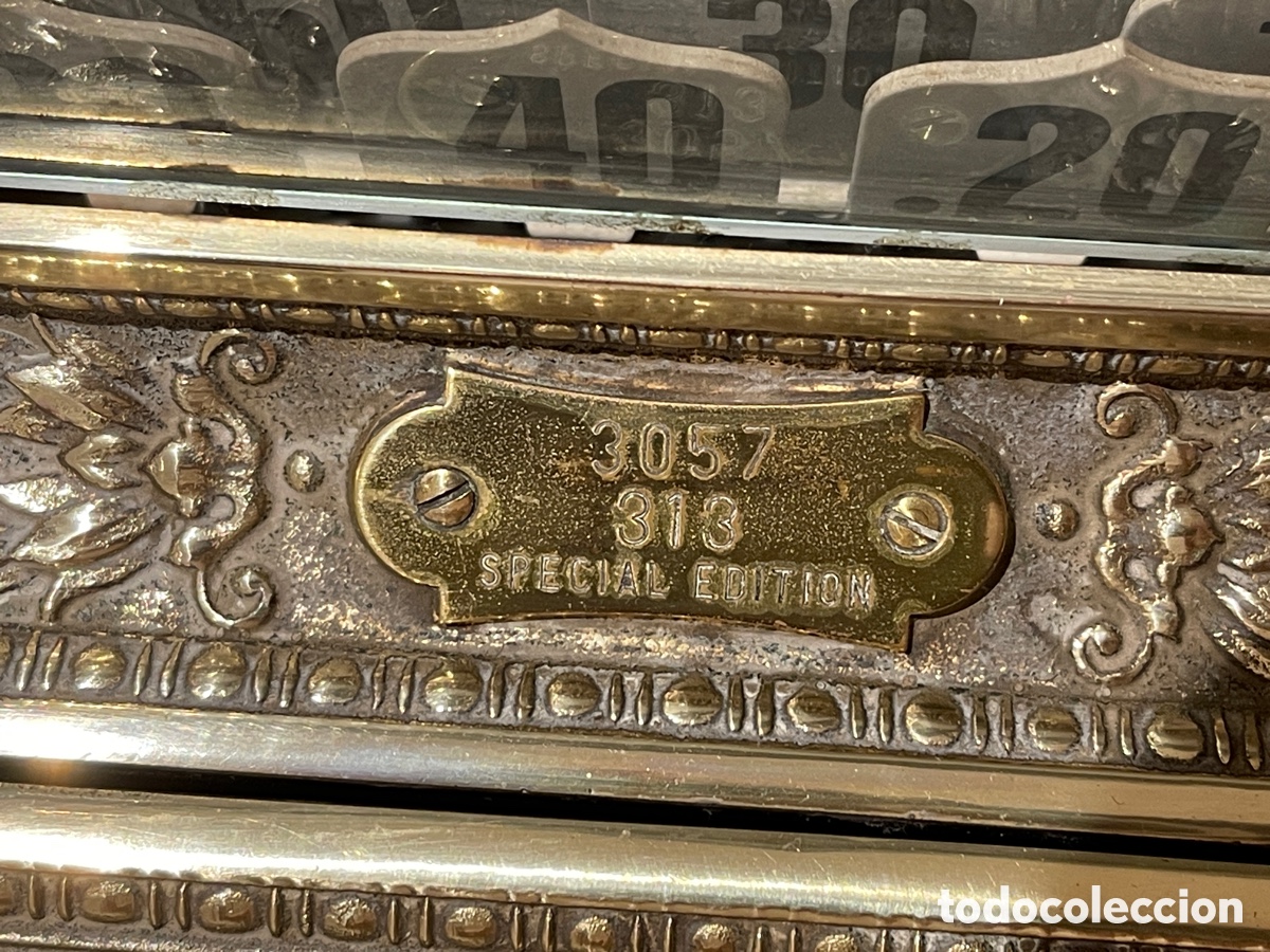 Antig&uuml;edades: Caja registradora National modelo 313 - Foto 9